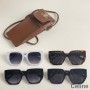 Celine CL40239F Butterfly Sunglasses In Acetate With Triomphe