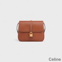 Geantă Celine Mediu Tabou În piele de vițel netedă maro