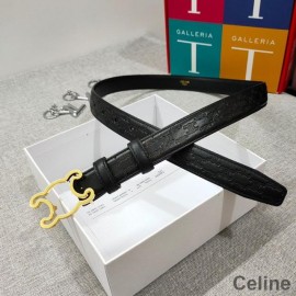 Curea Celine Mediu Triomphe Frame Din piele de vițel netedă Triomphe