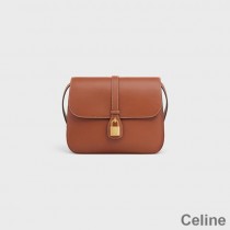 Celine Mittelgroße Tabou Tasche Aus Glattem Kalbsleder Braun