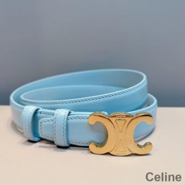 Crios Triomphe Meánmhéide Celine I Spéir Gorm Craiceann Calf Go réidh