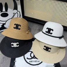 Celine Woven Straw Hat