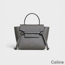 Celine Nano heuptas van generfd kalfsleer grijs