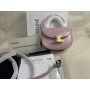 Celine Mini Besace Clea Bag In Shiny Calfskin Pink